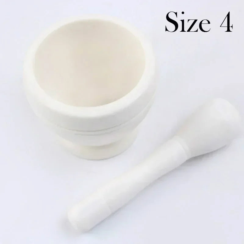 Manual Mortar & Pestle Set - Kitchen Spice and Herb Grinder