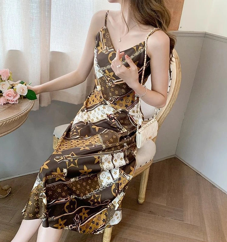 RankSweet Office Dress - V-Neck Sleeveless