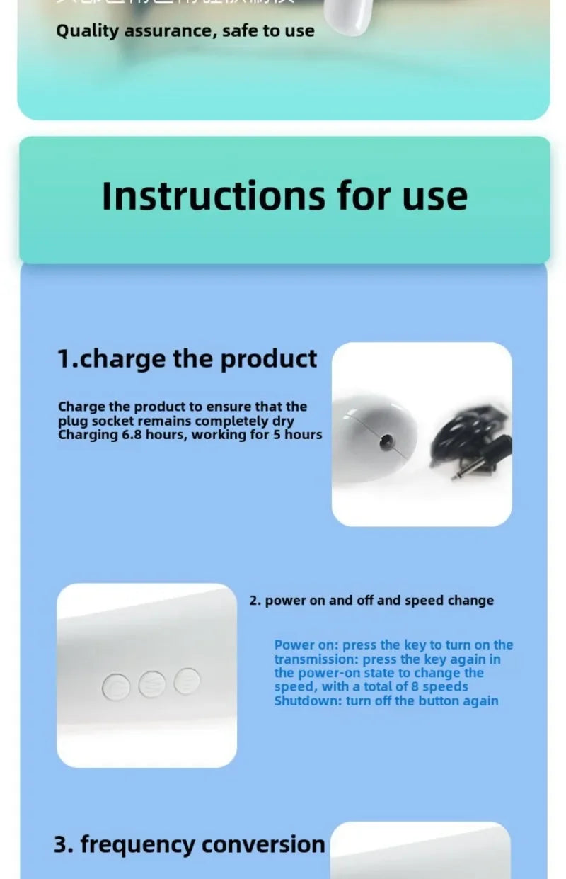 20-Speed Personal Wellness Massager