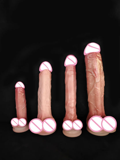 Realistic Silicone Dildo with Suction Cup