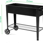 MOJY Stainless Steel Raised Garden Bed The Max Mall