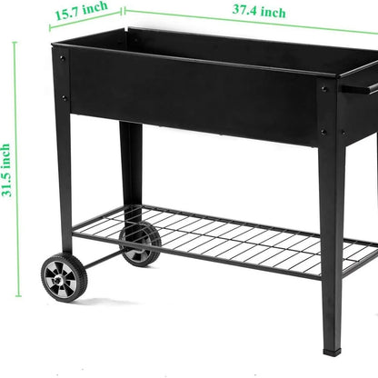 MOJY Stainless Steel Raised Garden Bed
