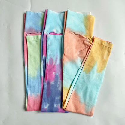 Mrs win Tie Dye Yoga Pants High Waist Leggings