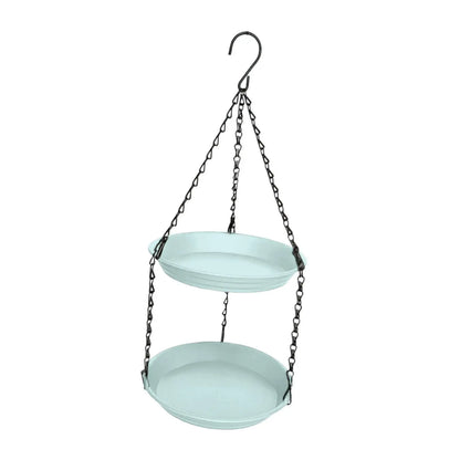 Kesoto Hanging Bird Feeder - Double Plate Large Capacity