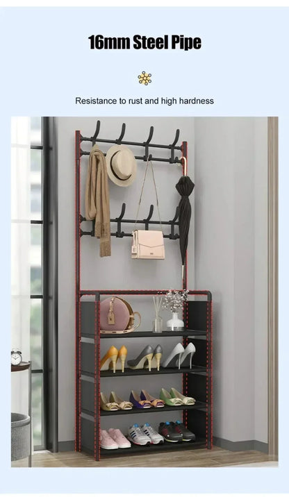Multi-Layer Shoe Rack Storage Cabinet