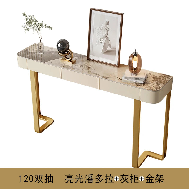 Luxury Glossy Console Table