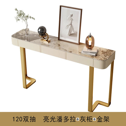 Luxury Glossy Console Table