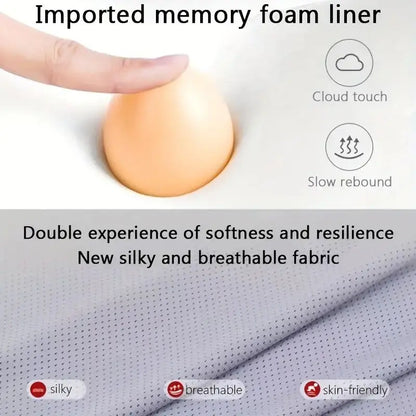 Car Neck Pillow Support High End Car Grey Pillow