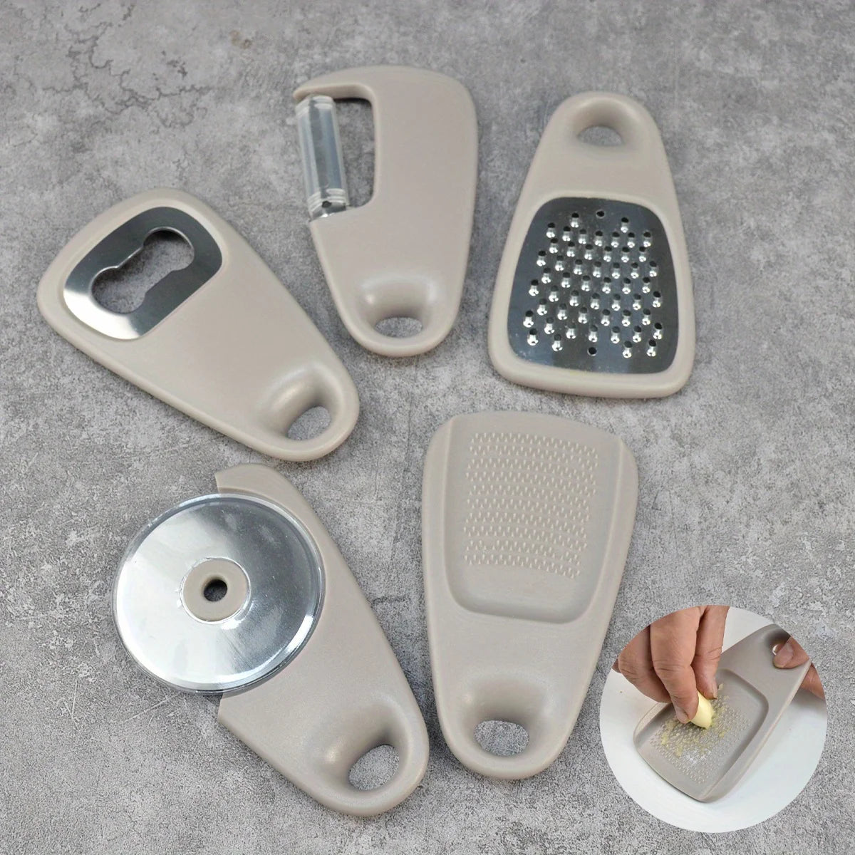 5-Piece Space-Saving Cooking Tools