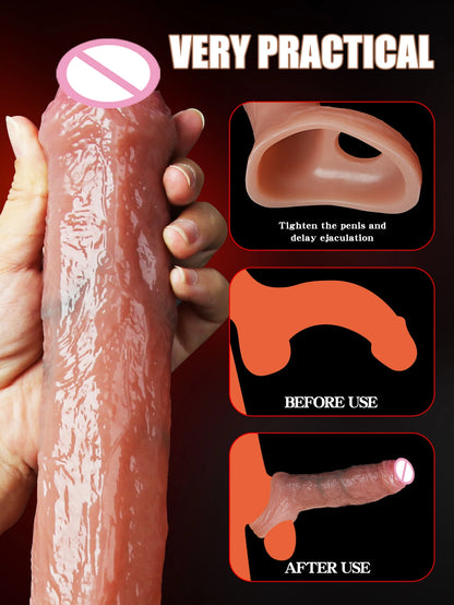 Male Enhancement Sleeve with Ring