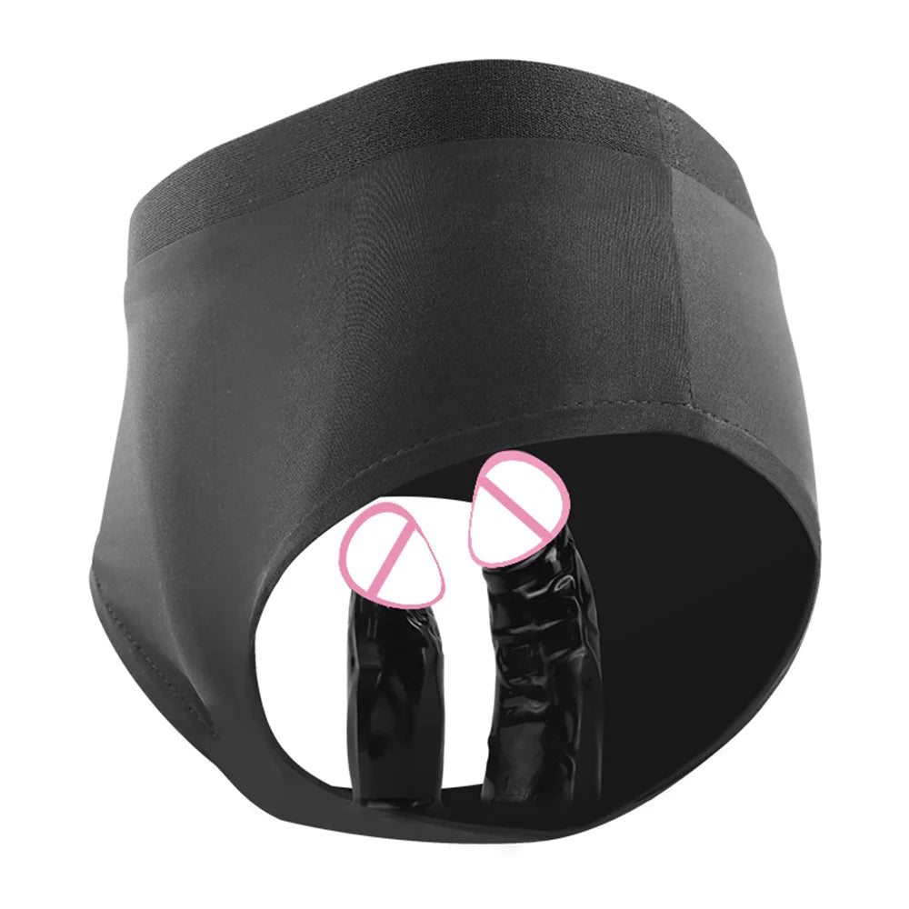 Strap On Dildo Harness Shorts for Lesbian Gay Wearable Dildo Pants for Women Couples