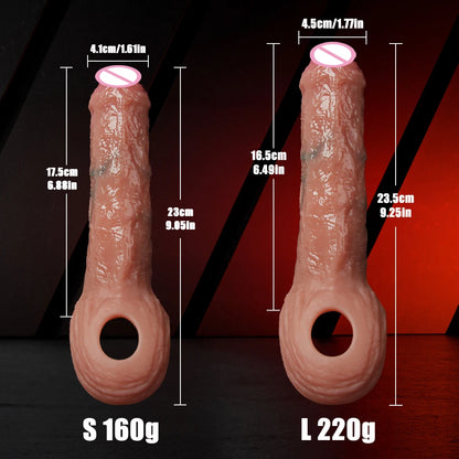 Male Enhancement Sleeve with Ring