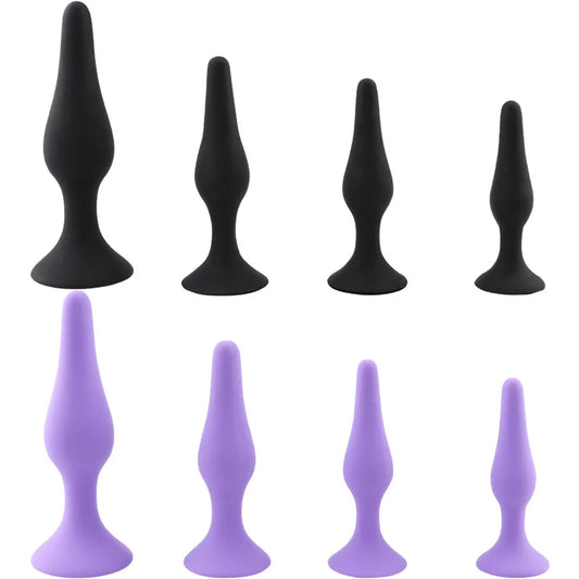 Silicone Anal Plug Butt Plug Anus Stimulation Prostate Massage Sex Toys