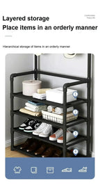 Multi-Layer Shoe Rack Storage Cabinet NoEnName_Null