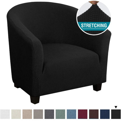 Anti-Slip Polyester Sofa Cover - Stretch Accent Chair Slipcover
