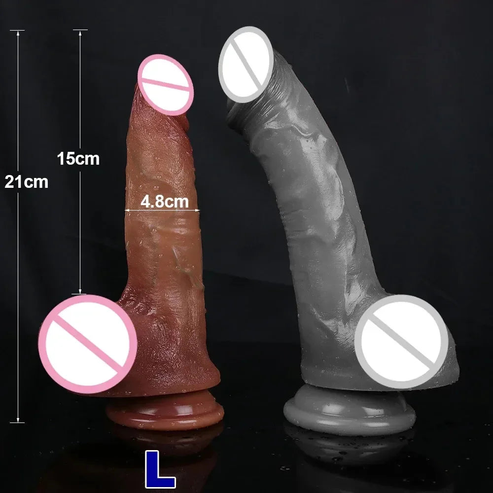 Vibrating Dildo with Suction Cup