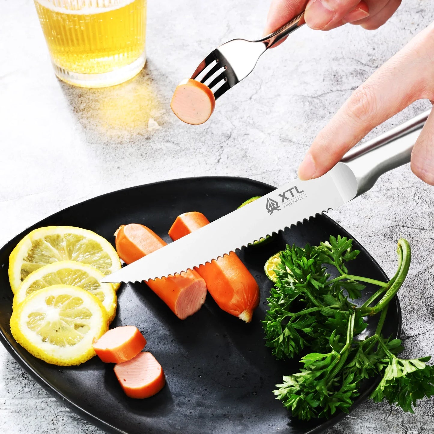 Seiko Home Stainless Steel serrated steak cut