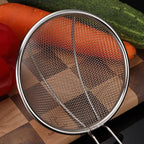 Multi Specification Stainless Steel Wooden Handle Mesh Colander The Max Mall