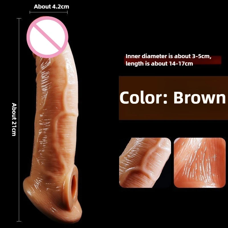 Penis Enhancement Sleeve with Ring