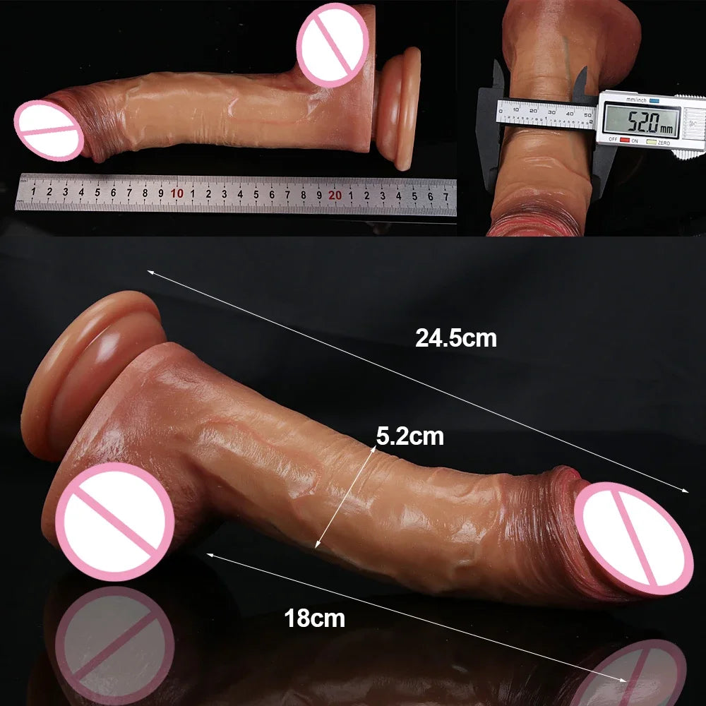 Vibrating Dildo with Suction Cup