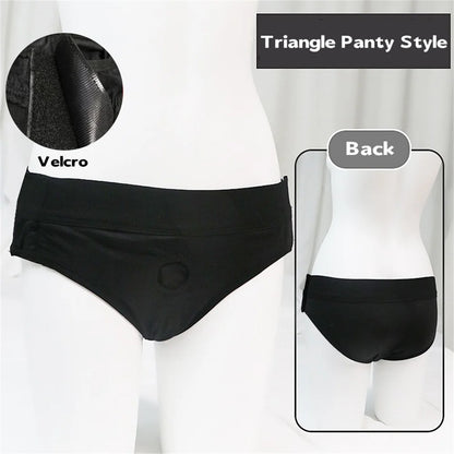 Strap On Dildo Harness Shorts for Lesbian Gay Wearable Dildo Pants for Women Couples