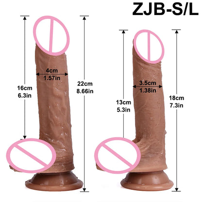 Realistic Cheap Dildo Soft Sexy Silicone Penis
