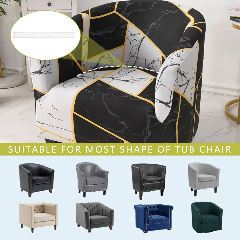 Willstar Waterproof Chair Cover - Elastic Polyester Slipcover 70-90cm