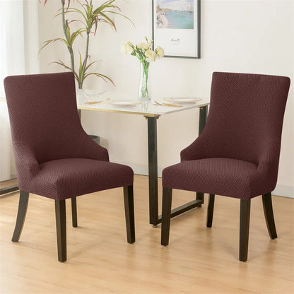 Yupartex Stretch Chair Cover - Jacquard Spandex Slipcover