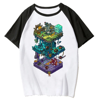 Women's Cartoon T-Shirt - Funny Print