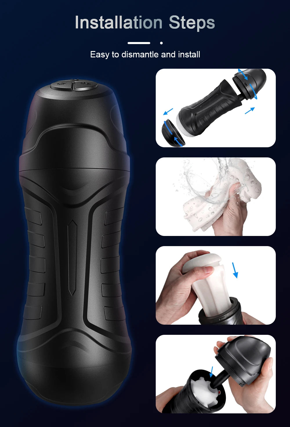 Automatic Vibrating Male Masturbator