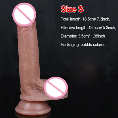Vibrating Dildo with Suction Cup