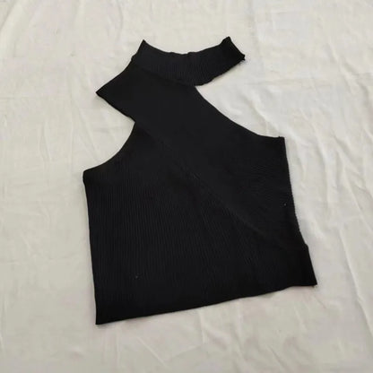 Heliar Sexy Tank Top - Hollow Out Design