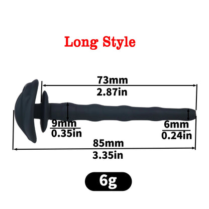 Hollow Silicone Horse Eye Rod Urethral Stimulator Expander Needle