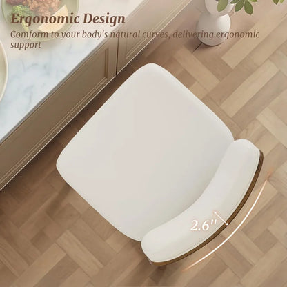 GUANGBAI Swivel Counter Height Bar Stools