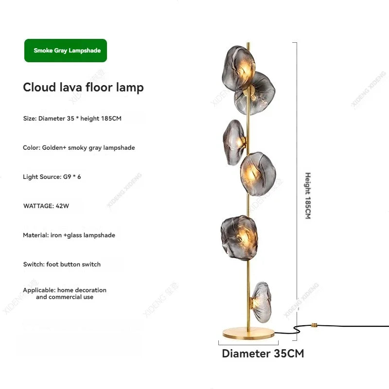 Artpad Italian Glass Floor Lamp