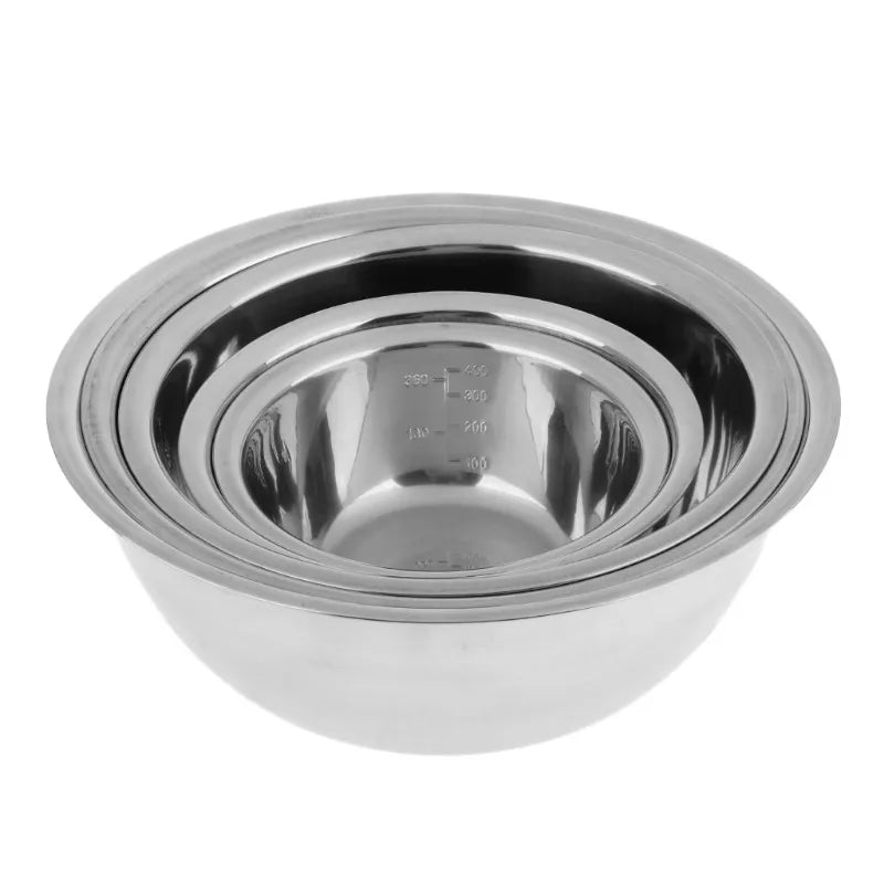 5pcs/Set Stainless Steel Mixing Bowls