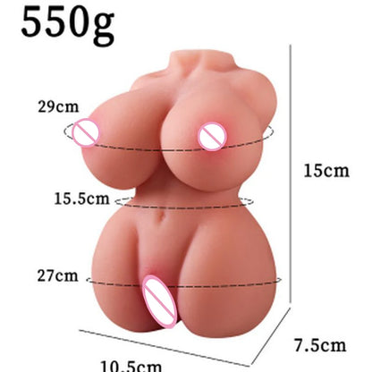 Dual-Entry Male Masturbator