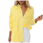 Women's Button Down Shirt - Casual Business NoEnName_Null