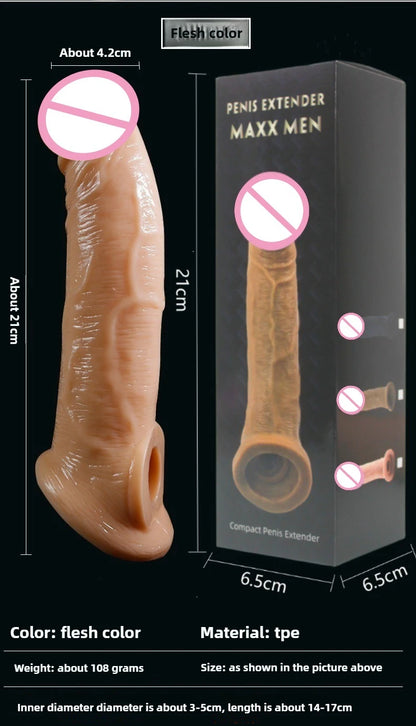 Penis Enhancement Sleeve with Ring