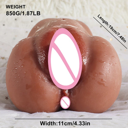 2-in-1 Male Masturbator Cup