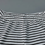 Linad Striped V-Neck Set The Max Mall