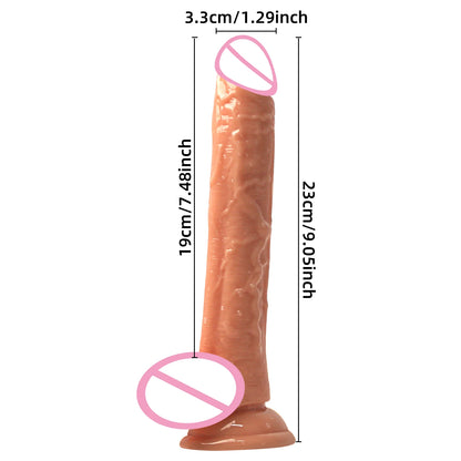 Realistic G-Spot Dildo with Suction Cup Long Penis