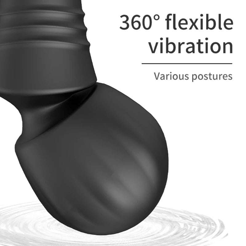 Vibrator Adult Sex Toys Vibrator Wand Massager Dual Waterproof Anal Dildo