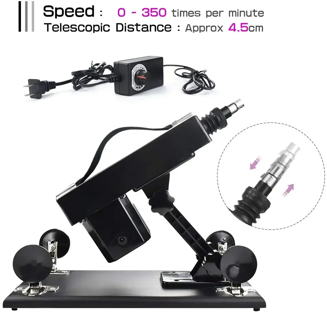 Thrust Sex Machines for Women Men with Masturbator Cup Realistic Dildo