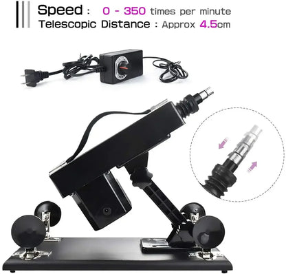 Thrust Sex Machines for Women Men with Masturbator Cup Realistic Dildo