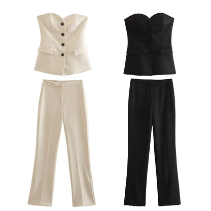 LWAIXS High Street Two-Piece Set - Strapless Top