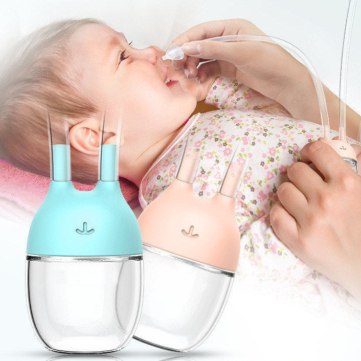 Convenient Baby Safe Nose Cleaner Vacuum Suction Nasal Mucus Runny Aspirator Inhale Baby Kids Healthy Care Stuff The Max Mall