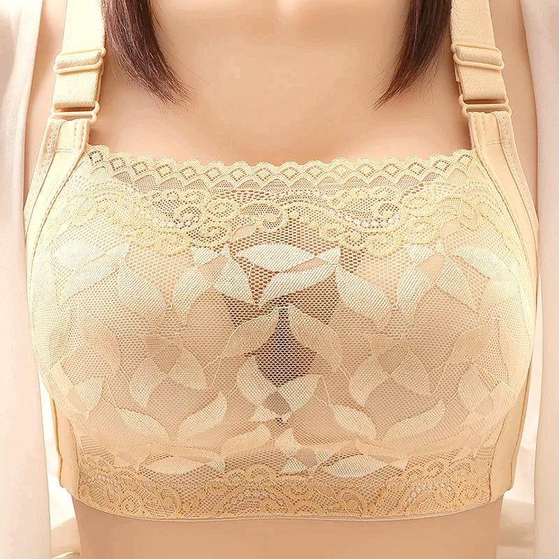 Bra Style Gathered And Breathable Full Cup Lace Oversized Underwear The Max Mall