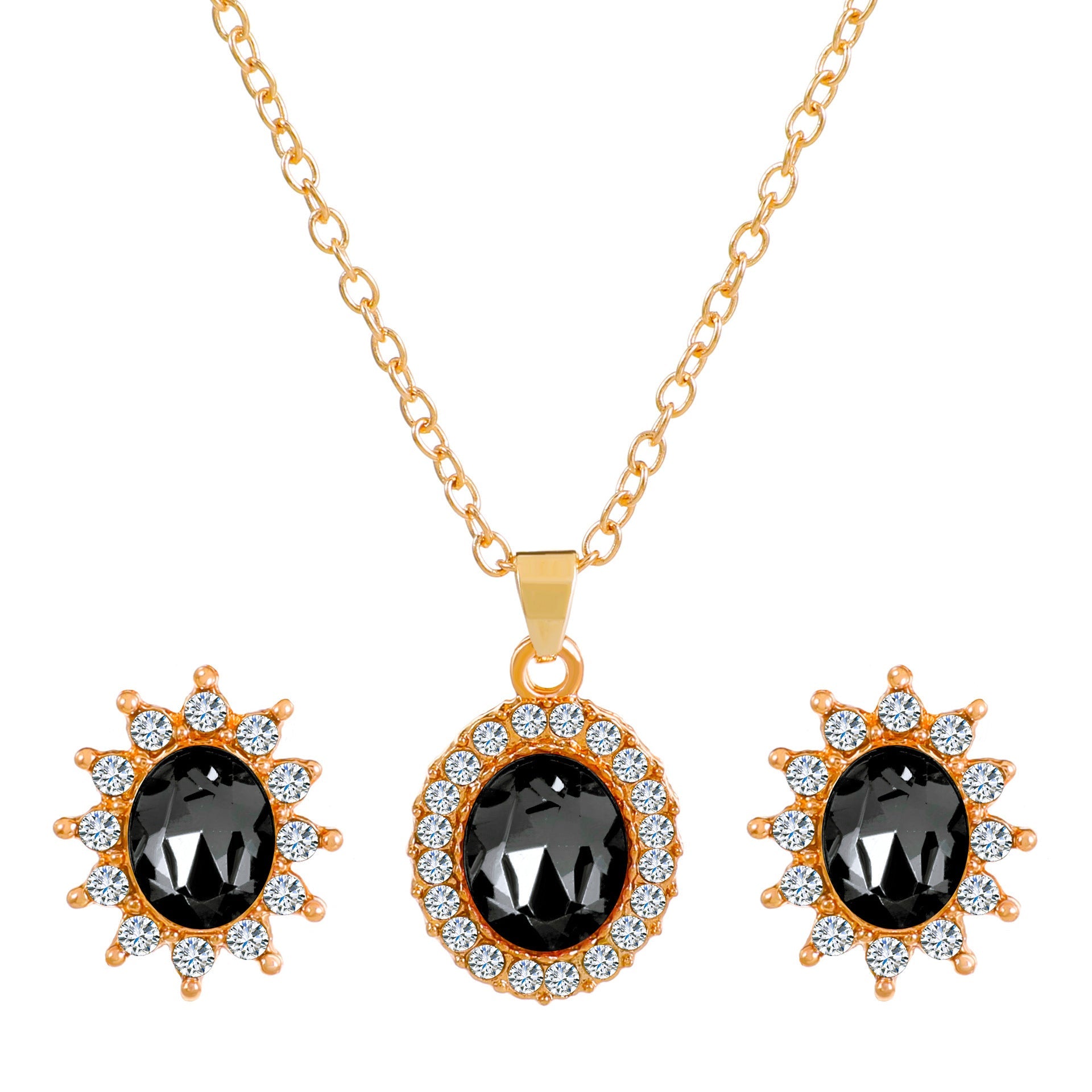 Sunflower Jewelry Set - Rose Gold Plated The Max Mall