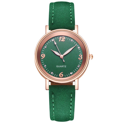 Luminous Women's Watch - Leather Band